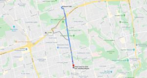 directions from north york