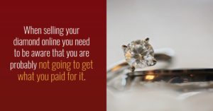 Cons of Selling a Diamond Online